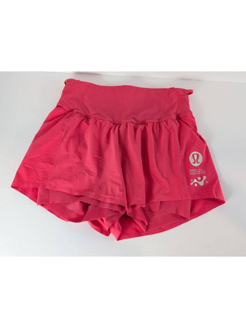 Lululemon Women's Swiftly Relaxed-Fit Running Skirt Size 8 High Waist Pink